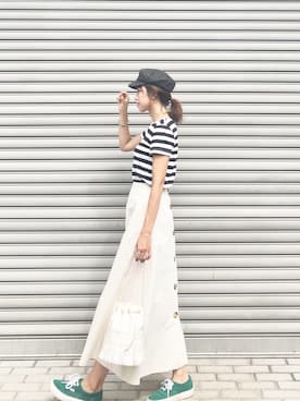 iori0319さん（レディース・161cm）の夏コーディネート