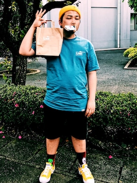「大学」｜gbさん（メンズ・173cm）の春コーディネート