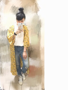 雯雯さん（レディース・153cm）の秋コーディネート