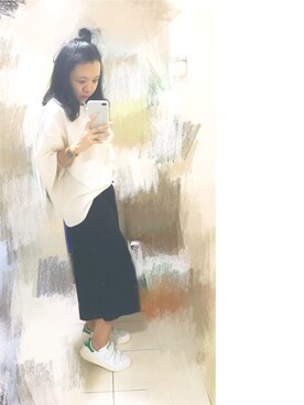 雯雯さん（レディース・153cm）の秋コーディネート