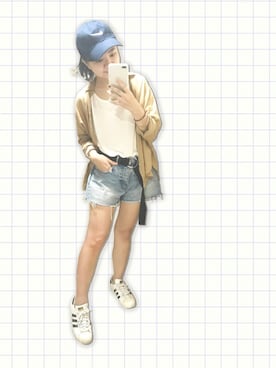 雯雯さん（レディース・153cm）の秋コーディネート