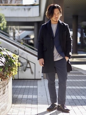 JOURNAL STANDARD ルミネ大宮店 スタッフ Aさん（メンズ・171cm）の冬コーディネート