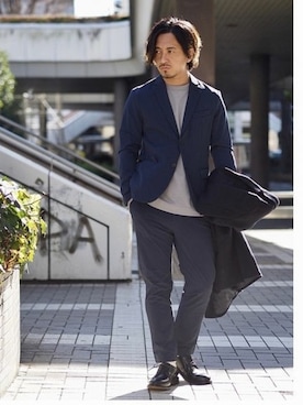 JOURNAL STANDARD ルミネ大宮店 スタッフ Aさん（メンズ・171cm）の冬コーディネート