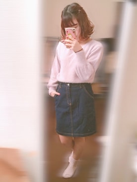 yum¡ ❤︎さん（レディース・148cm）の冬コーディネート