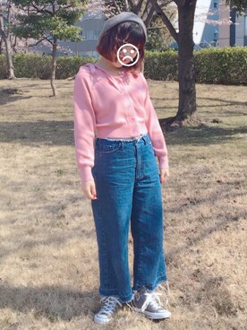 yum¡ ❤︎さん（レディース・148cm）の春コーディネート