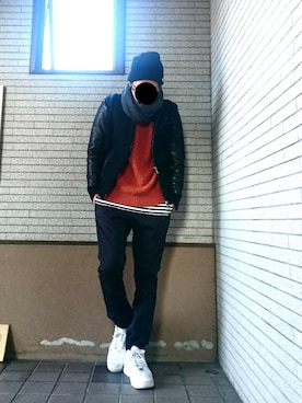 ぐっちさん(メンズ・175cm)の冬コーディネート