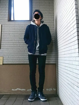 ぐっちさん（メンズ・175cm）の冬コーディネート