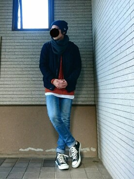 ぐっちさん（メンズ・175cm）の冬コーディネート