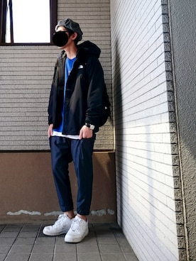 「FREAK'S STORE（フリークスストア）のアイテム（ハンチング/ベレー帽）」を使った、ぐっちさん（メンズ・175cm）の春コーディネート