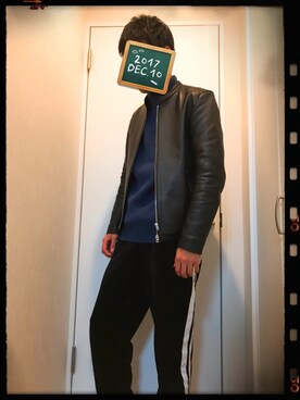ストロングさん(メンズ・175cm)の冬コーディネート