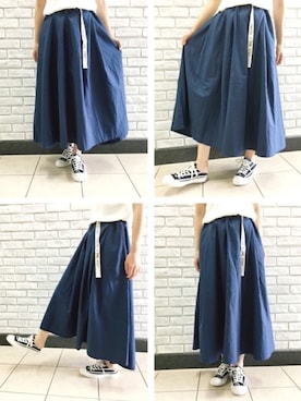 「OLD BETTY'S（オールドベティーズ）のアイテム」を使った、OLD BETTY'Sさん（レディース・163cm）の夏コーディネート