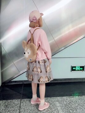「Leur Getter（ルルゲッタ）のアイテム」を使った、小爱AIRA_さん（レディース・165cm）の夏コーディネート