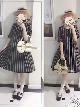 「Leur Getter（ルルゲッタ）のアイテム」を使った、小爱AIRA_さん（レディース・165cm）の夏コーディネート