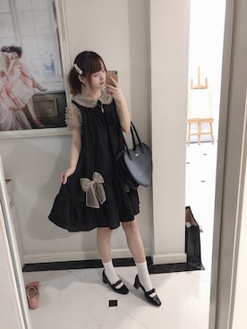 「Leur Getter（ルルゲッタ）のアイテム」を使った、小爱AIRA_さん（レディース・164cm）の夏コーディネート