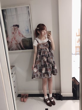 「Kawaii」｜「アイテム（ワンピース/ドレス）」を使った、小爱AIRA_さん（レディース・164cm）の夏コーディネート