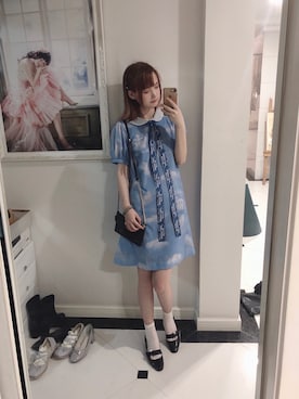 「Kawaii」｜「アイテム（ワンピース/ドレス）」を使った、小爱AIRA_さん（レディース・164cm）の夏コーディネート