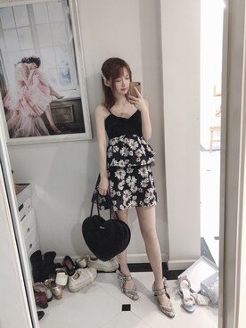 「Kawaii」｜「アイテム（ワンピース/ドレス）」を使った、小爱AIRA_さん（レディース・164cm）の秋コーディネート