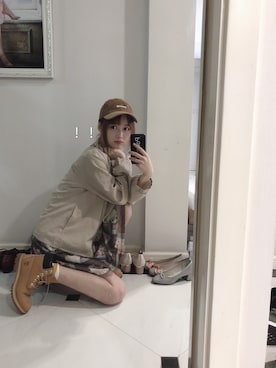 「Leur Getter（ルルゲッタ）のアイテム」を使った、小爱AIRA_さん（レディース・164cm）の秋コーディネート