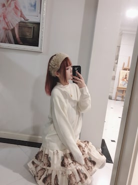 「Leur Getter（ルルゲッタ）のアイテム」を使った、小爱AIRA_さん（レディース・164cm）の秋コーディネート
