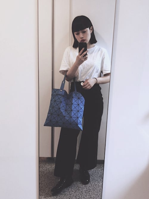Haru Bao Bao Issey Miyakeのbags Duffels Totesを使ったコーディネート Wear