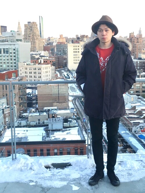 Atsushi Nakase Uniqloのハットを使ったコーディネート Wear