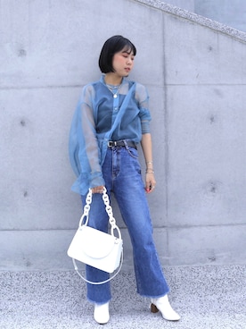 太元🤍🇹🇼さん(レディース・161cm)の春コーディネート