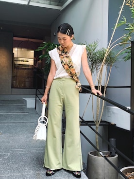 太元🤍🇹🇼さん(レディース・161cm)の夏コーディネート