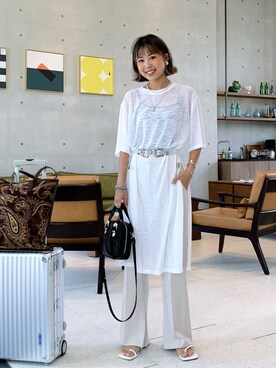 太元🤍🇹🇼さん（レディース・161cm）の秋コーディネート