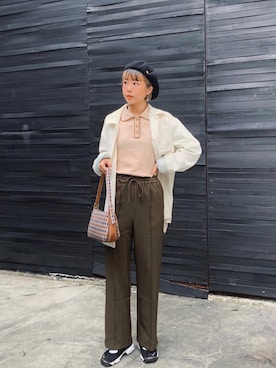 「TAIPEI」｜太元🤍🇹🇼さん（レディース・161cm）の秋コーディネート