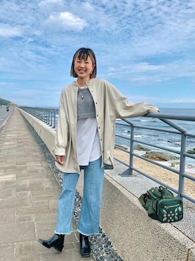 太元🤍🇹🇼さん（レディース・161cm）の冬コーディネート