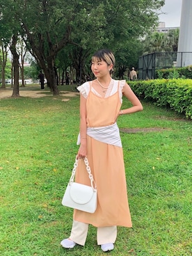 太元🤍🇹🇼さん(レディース・161cm)の春コーディネート