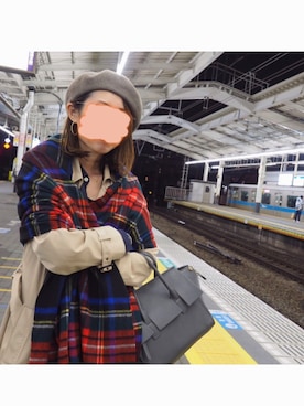 「ジョンストンズ」｜「アイテム（ジャケット/アウター）」を使った、ykkaさん（レディース・158cm）の秋コーディネート