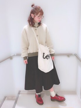 momoaさんの（MOUSSY | マウジー）を使ったコーディネート