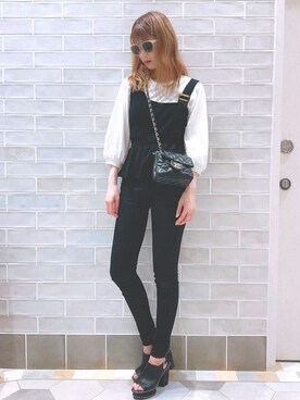「oneway glamorous（ワンウェイグラマラス）のアイテム」を使った、momoaさん（レディース・156cm）の夏コーディネート