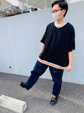 うりぼーさん(メンズ・168cm)の春コーディネート