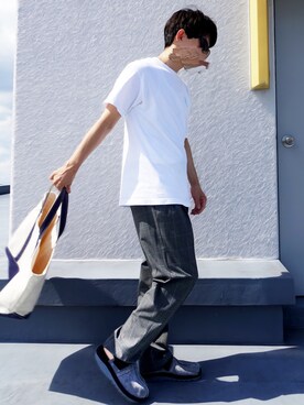 「SUN BUDDIES（サンバディーズ）のアイテム」を使った、ltdさん（メンズ・165cm）の夏コーディネート