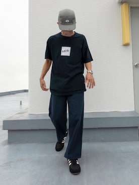 「LQQK STUDIO（ルックスタジオ）のアイテム」を使った、ltdさん（メンズ・165cm）の秋コーディネート