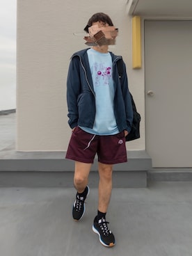 「NOAH（ノア）のアイテム（シューズ）」を使った、ltdさん（メンズ・165cm）の秋コーディネート