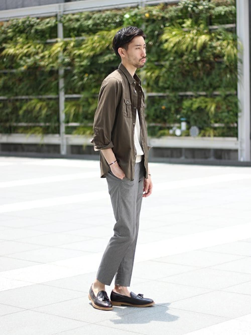 ヒロシツボウチ/タッセルローファー HIROSHI TSUBOUCHIのタッセル