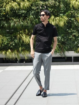 松木さん（メンズ・181cm）の夏コーディネート