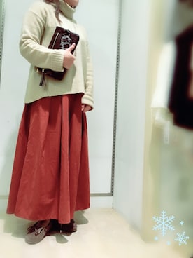 RMさん（レディース・162cm）の冬コーディネート