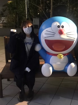 「Omekashi（オメカシ）のアイテム（ジャケット/アウター）」を使った、ありすさん（レディース・155cm）の春コーディネート