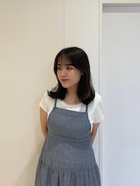 「でにむ」｜「アイテム（ワンピース/ドレス）」を使った、yoneqanさん（レディース・156cm）の夏コーディネート