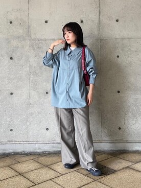 High&Lowウエスト パンツ TINA：JOJUNを使った人気ファッション