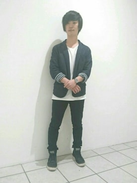 「JACOB JENSEN（ヤコブイェンセン）のアイテム（腕時計）」を使った、NORDICFeeling名古屋店スタッフさん（メンズ・174cm）の春コーディネート
