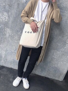 「Sperry   （スペリー）のアイテム」を使った、れんとあつしさん（メンズ・170cm）の春コーディネート