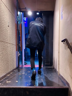 「CONVERSE（コンバース）のアイテム（その他アウター）」を使った、ゆっきいさん（メンズ・162cm）の秋コーディネート