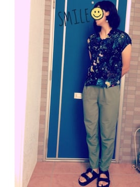 「宇宙」｜cielさん（レディース・170cm）の夏コーディネート