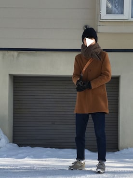 「CHESTER JEFFERIES（チェスタージェフリー）のアイテム」を使った、UTさん（メンズ・185cm）の冬コーディネート