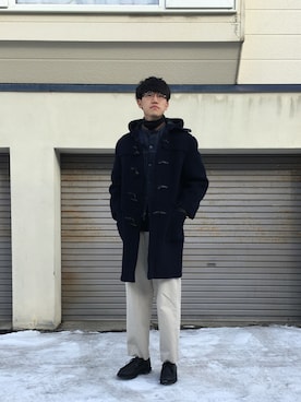 「Scye（サイ）のアイテム（デニムジャケット）」を使った、UTさん（メンズ・185cm）の春コーディネート